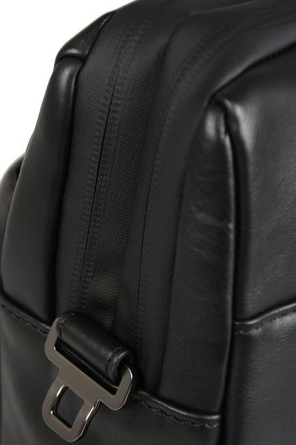 Dossier URBAN, support PC 15,6 ", en cuir Noir - Porte Documents Travail