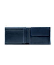 PIQUADRO Portefeuille Ligne BLUE SQUARE, en cuir bleu - Portefeuilles Homme - 2
