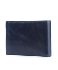 PIQUADRO Portefeuille Ligne BLUE SQUARE, en cuir bleu - Portefeuilles Homme - 4