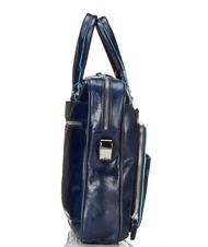 PIQUADRO Dossier Ligne BLUE SQUARE, support PC 14 " bleu - Porte Documents Travail - 3