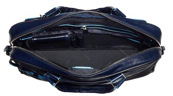 Dossier Ligne BLUE SQUARE, support PC 14 " bleu - Porte Documents Travail