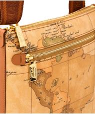 ALVIERO MARTINI PRIMA CLASSE Geo Sac à main plat avec bandoulière NATUREL - Sacs pour Femme - 3