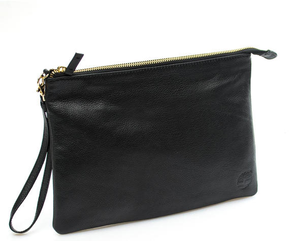  Pochette &agrave; revers, en cuir NOIR - Sacs pour Femme