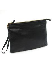 TIMBERLAND  Pochette &agrave; revers, en cuir NOIR - Sacs pour Femme - 2