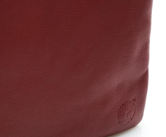  Pochette à revers, en cuir ROUGE - Sacs pour Femme