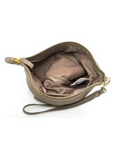 TIMBERLAND Pochette En cuir grainé, small NATUREL - Sacs pour Femme - 4