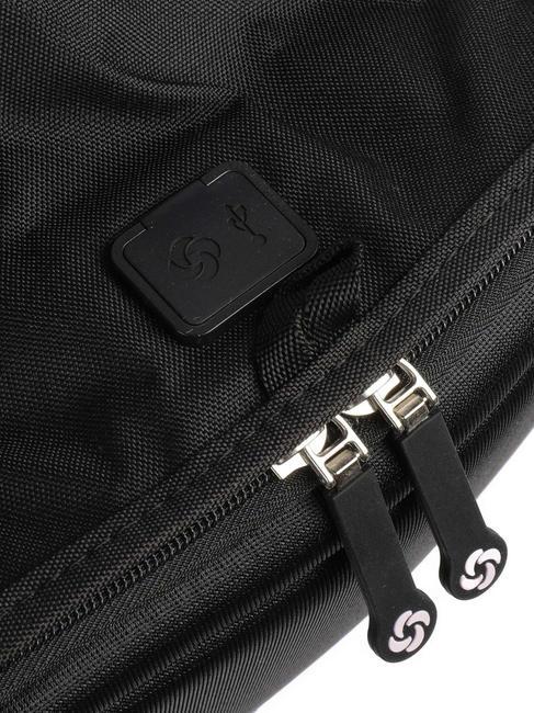 Sac &agrave; dos SECURIPAK, avec syst&egrave;me antivol, sac pour ordinateur portable 14" ACIER NOIR - Sacs &agrave; dos pour ordinateur portable