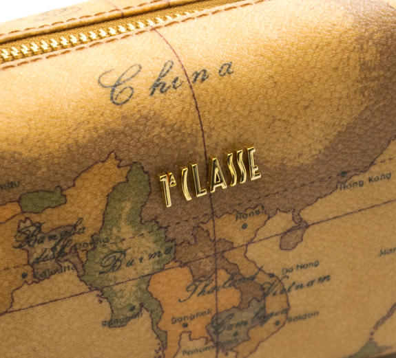 ALVIERO MARTINI 1 ^ CLASS Trousse imprimée GEO CLASSIC NATUREL - Pochettes & Trousses