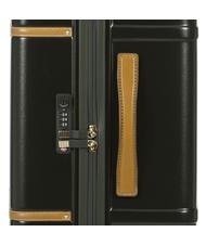 BRIC’S Valise Ligne BELLAGIO, grande taille olive - Valises Rigides - 8