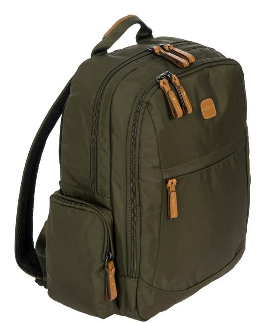 Sac à dos de BRIC X TRAVEL BUSINESS, support PC 15 " olive - Sacs à dos pour ordinateur portable