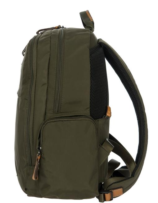 Sac à dos de BRIC X TRAVEL BUSINESS, support PC 15 " olive - Sacs à dos pour ordinateur portable