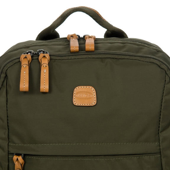 Sac à dos de BRIC X TRAVEL BUSINESS, support PC 15 " olive - Sacs à dos pour ordinateur portable
