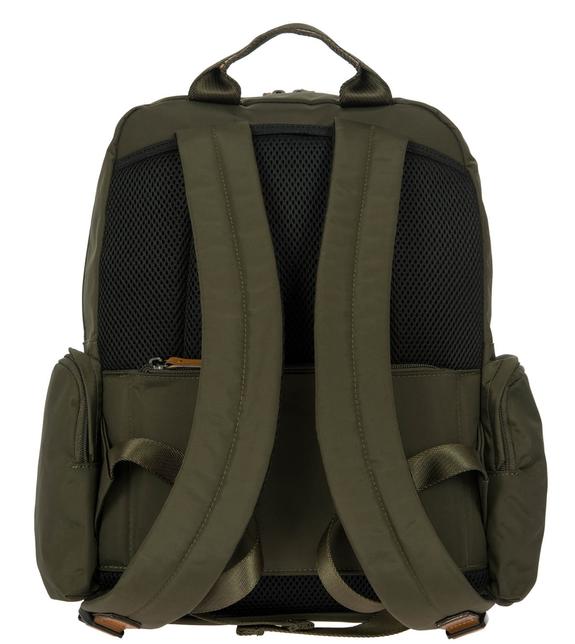 Sac à dos de BRIC X TRAVEL BUSINESS, support PC 15 " olive - Sacs à dos pour ordinateur portable