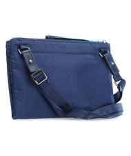 PIQUADRO Celion Pochette &agrave; bandouli&egrave;re bleu - Sacs pour Femme - 3