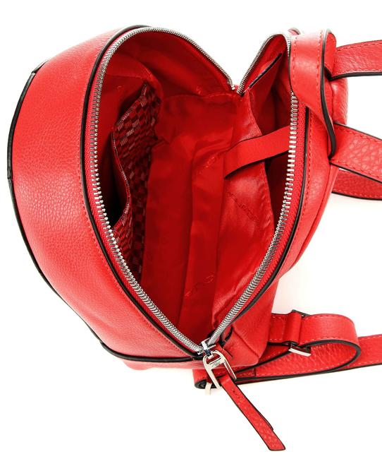 Muse Mini Mini sac &agrave; dos en cuir ROUGE - Sacs pour Femme