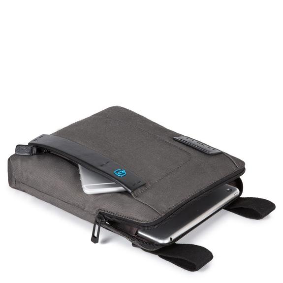 Sacoche homme Ligne PULSE P16, pour iPad CHEVRON / GREY - Sacs en Bandoulières pour Homme