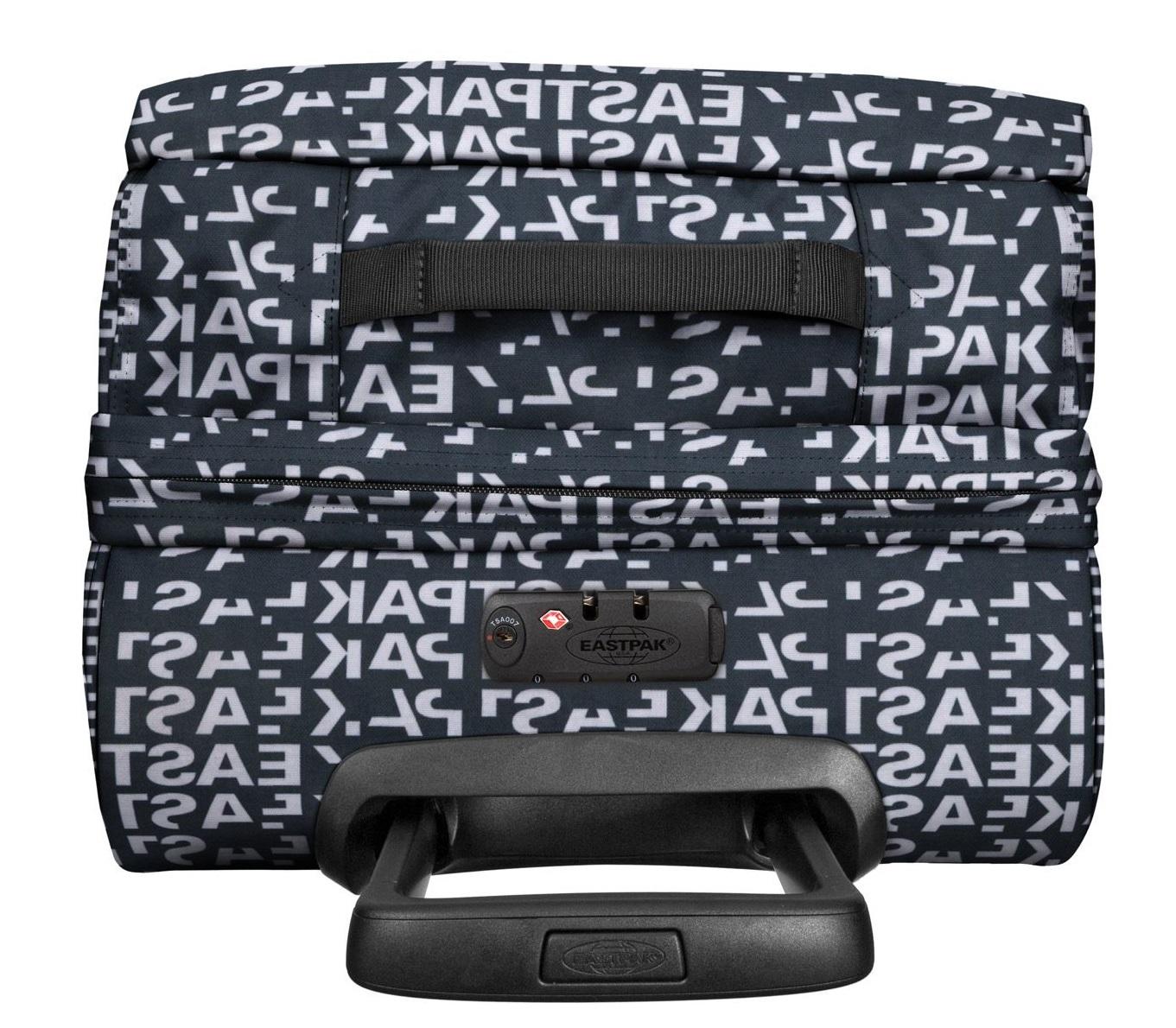 Valise Eastpak Ligne Tranverz S Avec Tsa. Valise Cabine Noir Gras - Achetez ?? Prix Outlet!