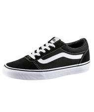 VANS Baskets basses WARD, en daim et toile NOIR / BLANC - Chaussures Femme - 2
