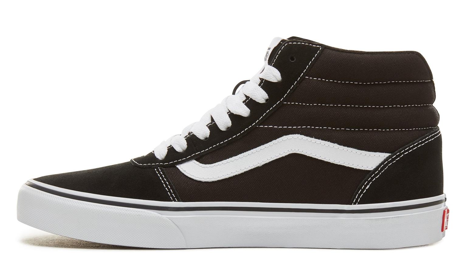 vans blanche et noir