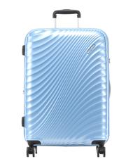 AMERICAN TOURISTER Valise Ligne JETGLAM, taille moyenne, extensible POUDRE M&Eacute;TALLIQUE BLEU - Valises Rigides - 3