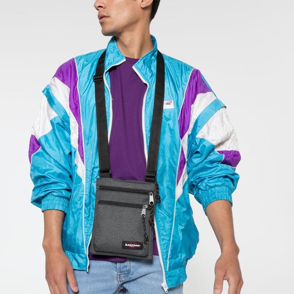 Sacoche Modèle RUSHER BlackDenim - Sacs en Bandoulières pour Homme