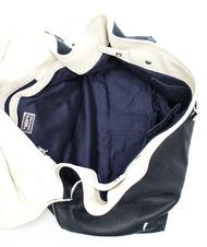 TOSCA BLU Delacroix - Sac cabas en cuir grain&eacute; bleu - Sacs pour Femme - 5