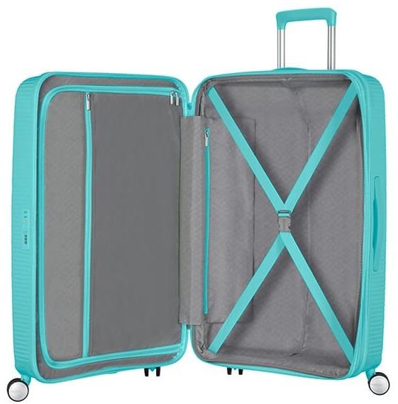 Valise Ligne SOUNDBOX. taille grande. extensible POOLSIDE BLUE - Valises Rigides