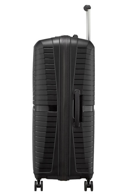 Chariot TOURISTER AMERICAIN AIRCONIC, grand, taille légère ONYX BLACK - Valises Rigides
