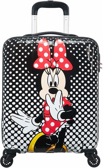 Chariot TOURISTER AMERICAIN DISNEY LEGENDS, bagage &agrave; main MINNIE SOURIS POLKA DOT - Valises cabine