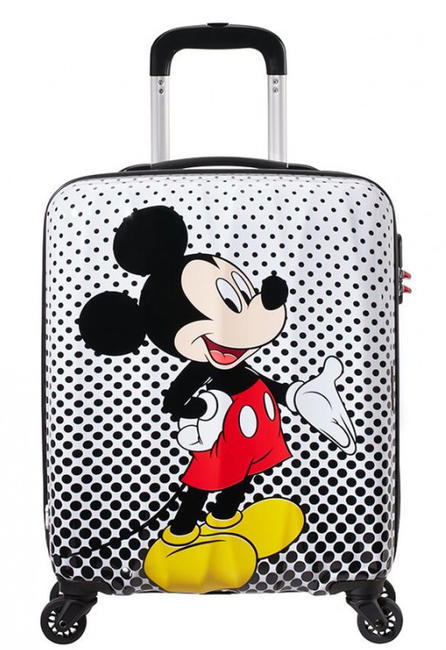 Chariot TOURISTER AMERICAIN DISNEY LEGENDS, bagage &agrave; main MICKEY SOURIS POLKA DOT - Valises cabine
