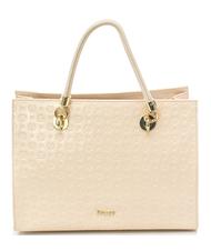 POLLINI Embossed Heritage Sac &agrave; main bandouli&egrave;re en cuir verni nu - Sacs pour Femme - 2