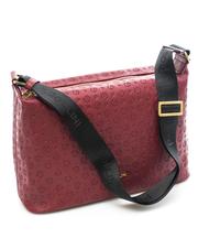 POLLINI Heritage Embossed Sac bandouli&egrave;re Bordeaux - Sacs pour Femme - 2