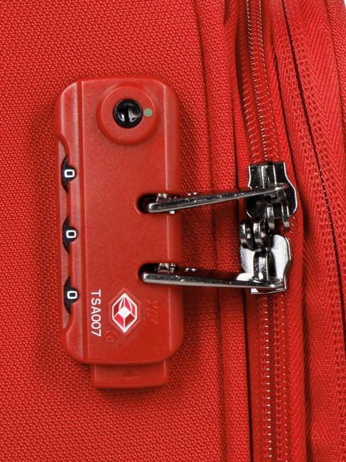 Valise U-LITE CLASSIC, valise cabine extensible ROUGE - Valises cabine