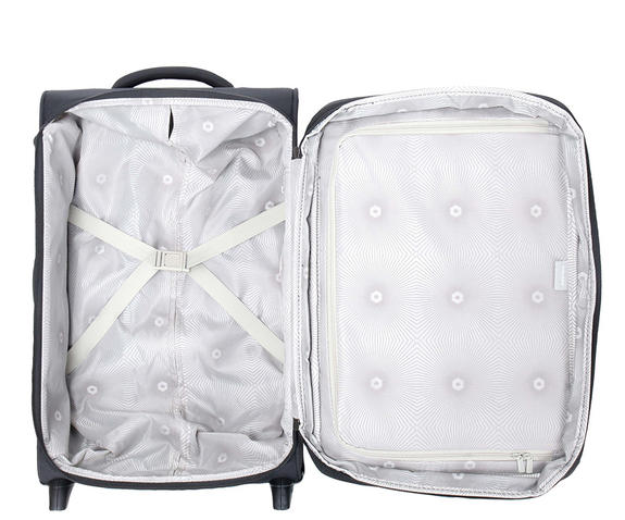 Valise U-LITE CLASSIC, valise cabine extensible Noir - Valises cabine