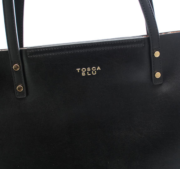 BLEU TOSCA B&eacute;gonia Sac port&eacute; &eacute;paule Noir - Sacs pour Femme