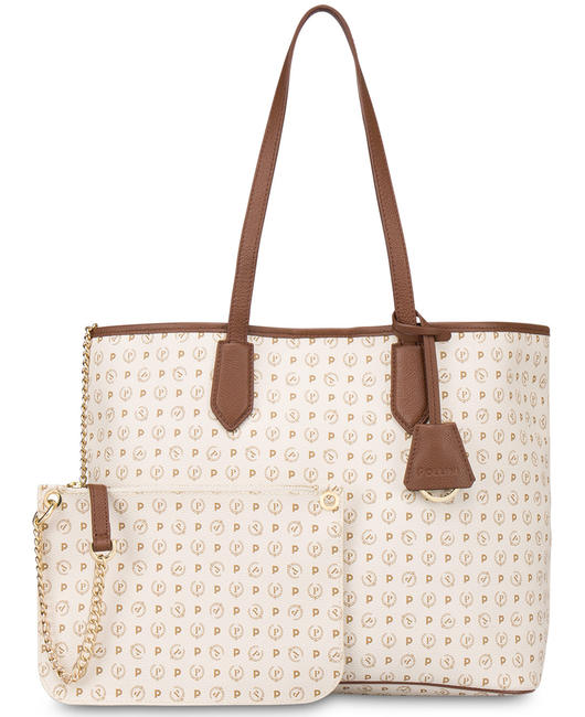 Heritage Classic Sac &agrave; bandouli&egrave;re ivoire / brun - Sacs pour Femme