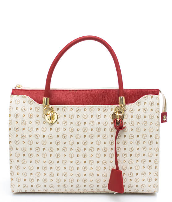 Heritage Classic Sac cabas &agrave; main, avec bandouli&egrave;re Ivoire / lac - Sacs pour Femme