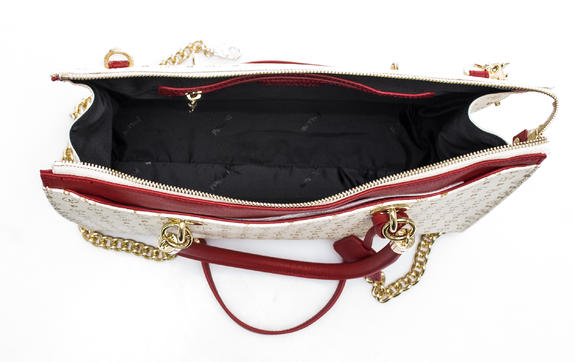 Heritage Classic Sac cabas &agrave; main, avec bandouli&egrave;re Ivoire / lac - Sacs pour Femme