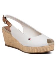 TOMMY HILFIGER TOMMY HILFIGHER Elba Sandales compens&eacute;es ivoire - Chaussures Femme - 3