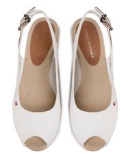 TOMMY HILFIGER TOMMY HILFIGHER Elba Sandales compens&eacute;es ivoire - Chaussures Femme - 6