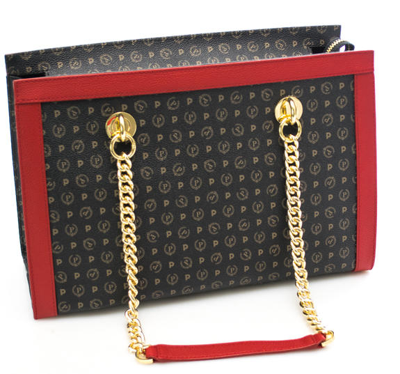 Cartable classique  Heritage Sac &agrave; main ou &agrave; bandouli&egrave;re laque noire - Sacs pour Femme