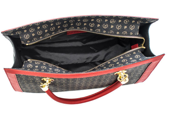 Cartable classique  Heritage Sac &agrave; main ou &agrave; bandouli&egrave;re laque noire - Sacs pour Femme
