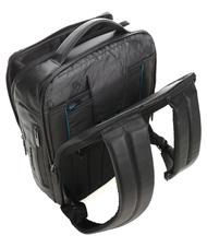 PIQUADRO Sac à dos URBAN, port PC 15,6 ", avec système antivol Noir - Sacs à dos pour ordinateur portable - 5