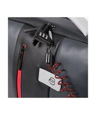 PIQUADRO Sac à dos URBAN, port PC 15,6 ", avec système antivol GRIS - Sacs à dos pour ordinateur portable - 7