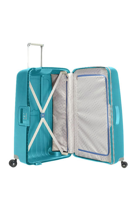 Valise Ligne S'CURE, taille moyenne AQUA BLEU - Valises Rigides