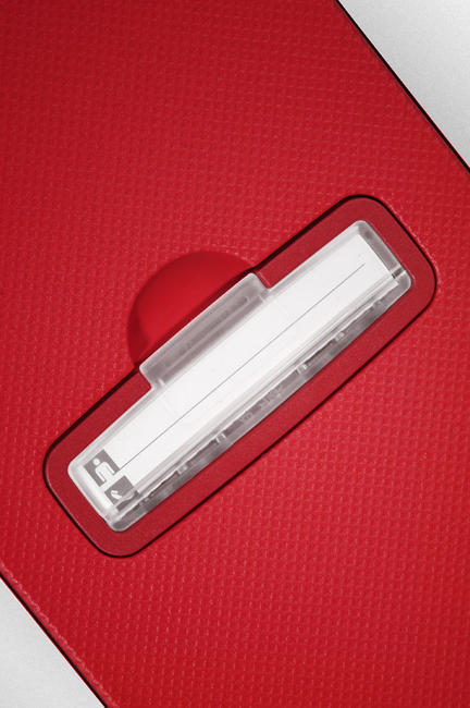 Valise Ligne S'CURE, taille moyenne rouge crismond - Valises Rigides