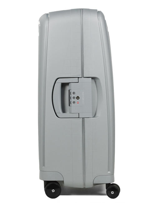 Valise Ligne S'CURE, taille moyenne ARGENT - Valises Rigides