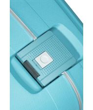 SAMSONITE Chariot S CURE, grande taille AQUA BLEU - Valises Rigides - 7