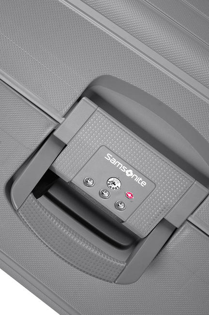 Valise Ligne S'CURE, taille extra-large ARGENT - Valises Rigides