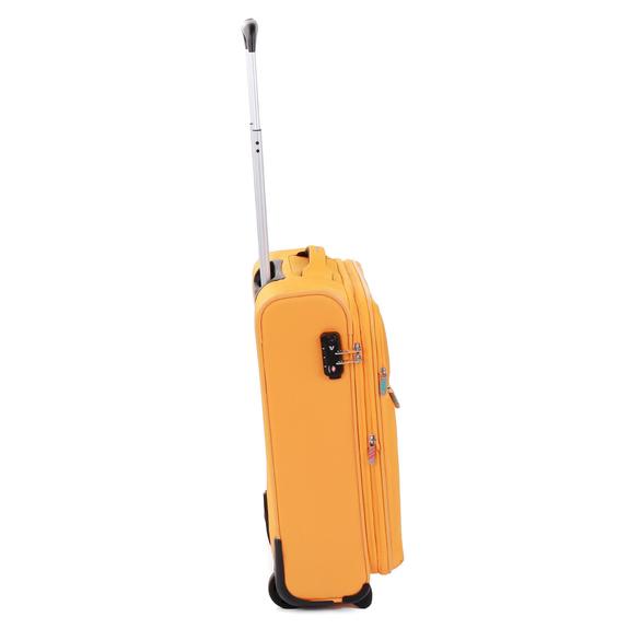 Valise SPEED, valise cabine, extensible jaune - Valises cabine